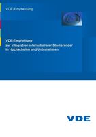 Picture of VDE-Empfehlung zur Integration internationaler Studierender in Hochschulen und Unternehmen (Download)