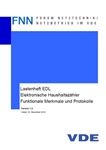 Picture of Lastenheft EDL (Elektronische Haushaltszähler - Funktionale Merkmale und Protokolle) (FNN-Hinweis, Download)                                                                                                                                                                        