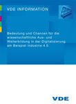 Picture of VDE-Papier "Bedeutung und Chancen für die wissenschaftliche Aus- und Weiterbildung in der Digitalisierung am Beispiel Industrie 4.0" (Download)
