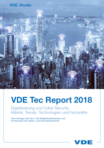 Bild von VDE Tec Report 2018: Digitalisierung und Cyber Security (Download)