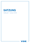 Picture of VDE-Satzung (Download)