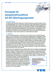 Bild von VDE-Impuls Konzepte für akzeptanzfreundliche AC-DC-Übertragungsnetze (Download)
