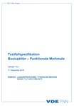 Picture of FNN-Hinweis "Testfallspezifikationen Basiszähler - Funktionale Merkmale" (Download)