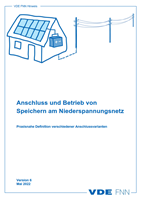 Picture of Anschluss und Betrieb von Speichern am Niederspannungsnetz – Praxisnahe Definition verschiedener Anschlussvarianten (Download)