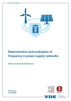 Bild von Determination and evaluation of frequency in power supply networks – Effects of grid-side interference